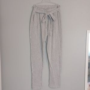 Caution to the Wind Striped Joggers